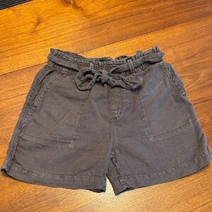Sanctuary Linen Paperbag Waist Shorts